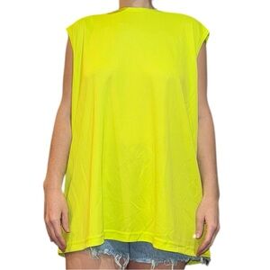 Neon Sleeveless Top